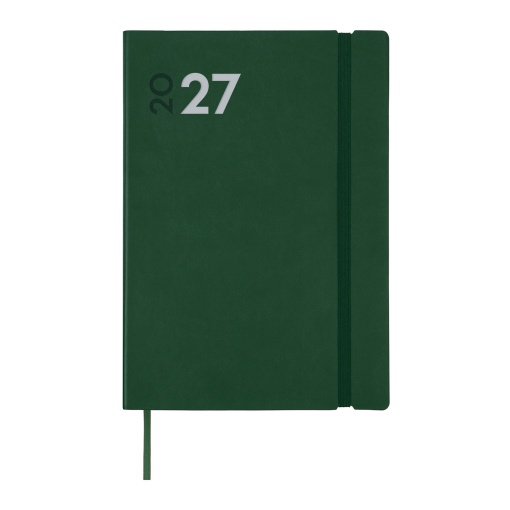 Weekly planner A5 2027 finocam Mara verde