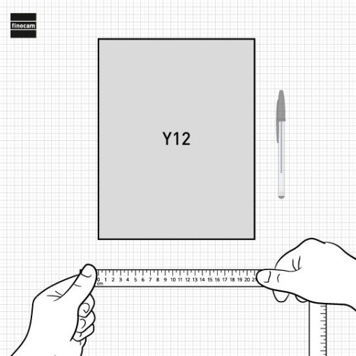 2-day-per-page A4 planner 2027 Finocam Milano black