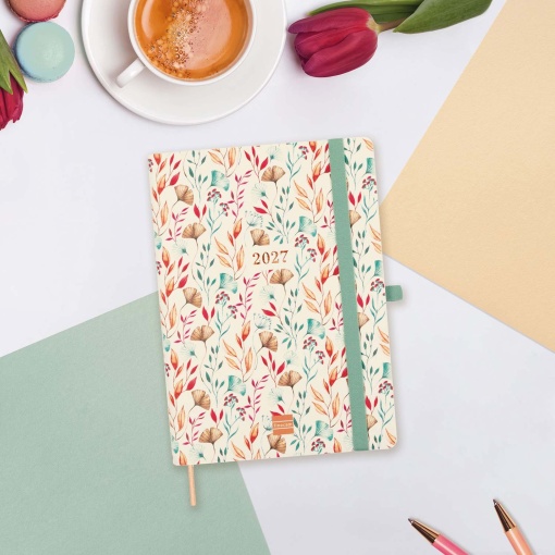 A5 2027 Daily Planner Finocam Capri Happy