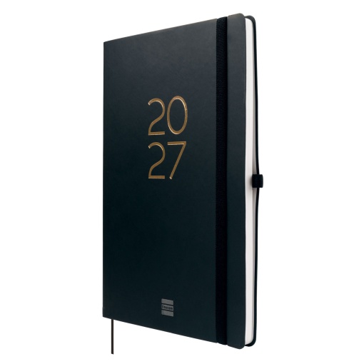 Weekly planner 176x250mm 2027 Finocam Capri black