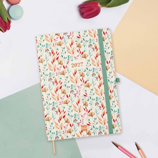 Weekly planner 176x250mm 2027 finocam Capri Happy