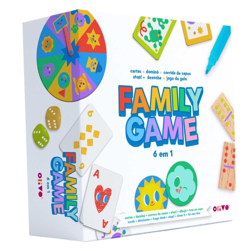 Family Game 6 em 1 olivo