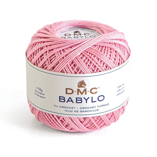 Fio de crochet dmc Babylo 50g rosa