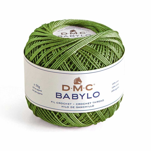 Fio de crochet dmc Babylo 50g verde