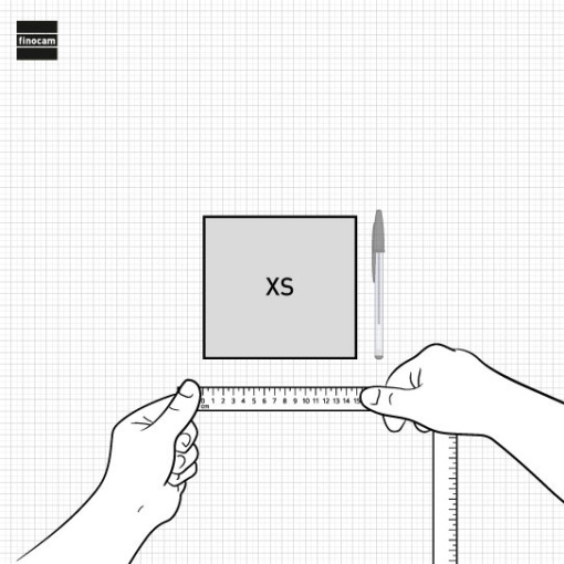 2027 desk calendar, Finocam, 14x15cm