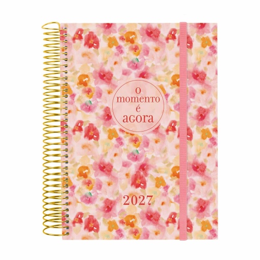 Agenda diária A5 2027 espiral finocam Beta Agora