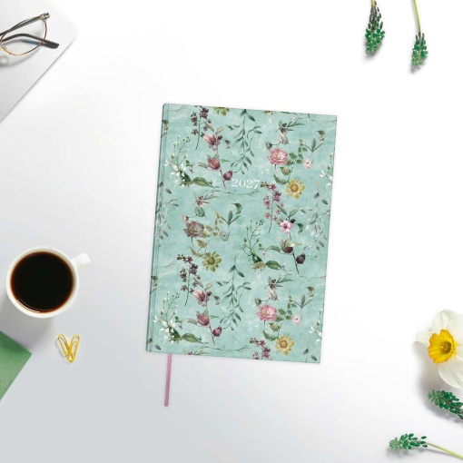 Weekly planner A5 2027 finocam Porto Botanic