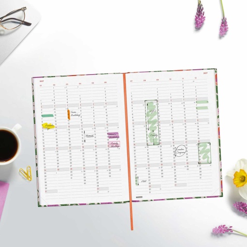 Weekly planner A5 2027 finocam Porto Camila