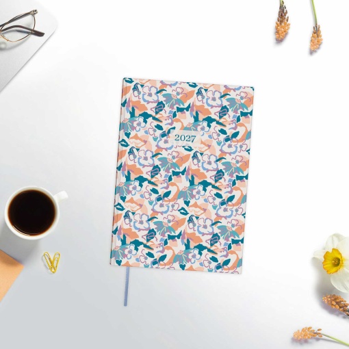 A5 2027 daily planner, Finocam Porto Malva