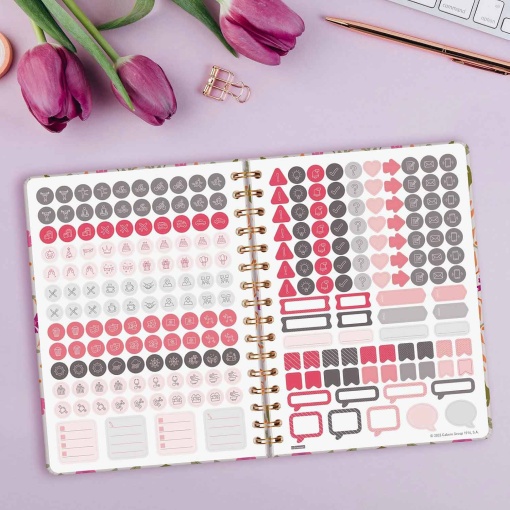 Weekly planner A5 2027 spiral bound, Finocam You Sheets