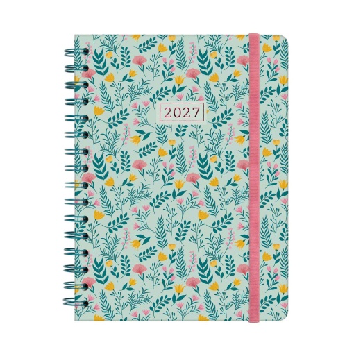 Weekly planner A5 2027 spiral binding Finocam You Trigo