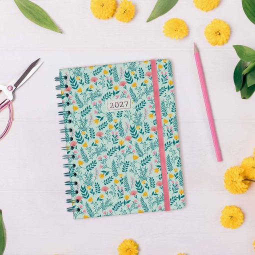 Weekly planner A5 2027 spiral binding Finocam You Trigo