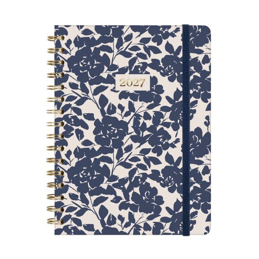 Weekly planner A5 2027 spiral bound Finocam You Cotton