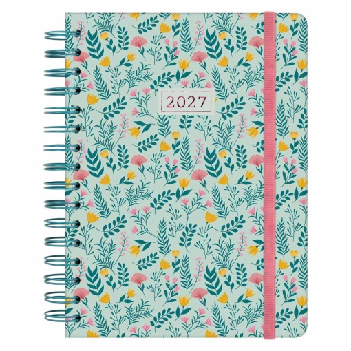 A5 2027 Spiral Daily Planner, Finocam, You Trigo