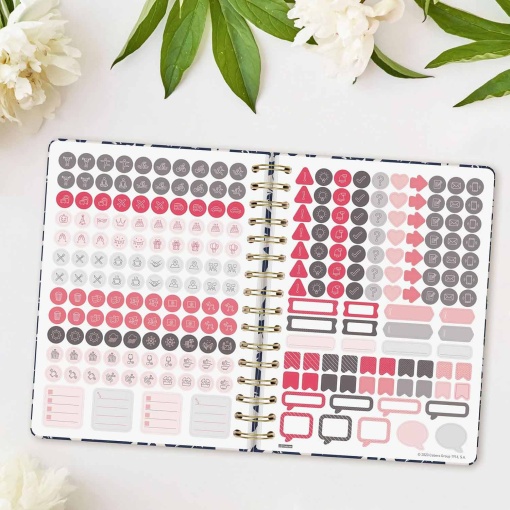 A5 2027 Spiral-Bound Daily Planner, Finocam, You Cotton