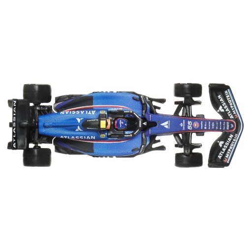 Hot Wheels Premium Fórmula 1 2025 pack 2 carros Atlassian Williams Racing Mattel JMM89/JMM98-LA10