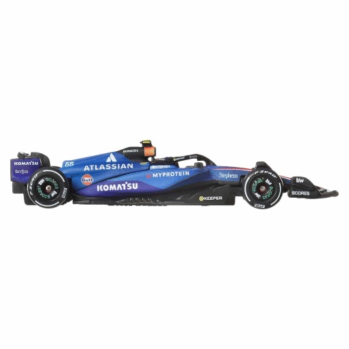 Hot Wheels Premium Fórmula 1 2025 pack 2 carros Atlassian Williams Racing Mattel JMM89/JMM98-LA10