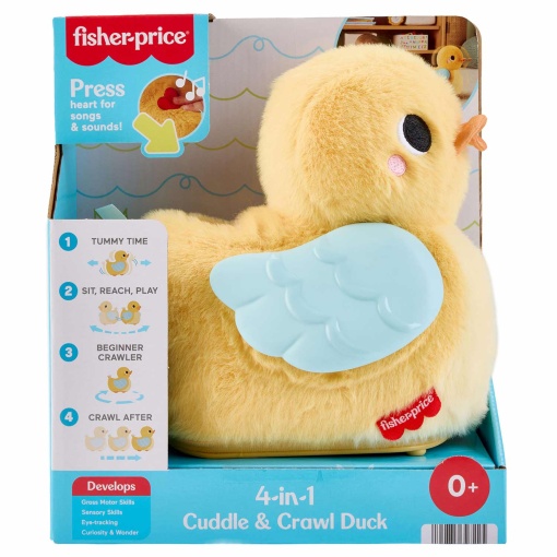 Pato 4 em 1 Gatinha e Abraça fisher-price mattel
