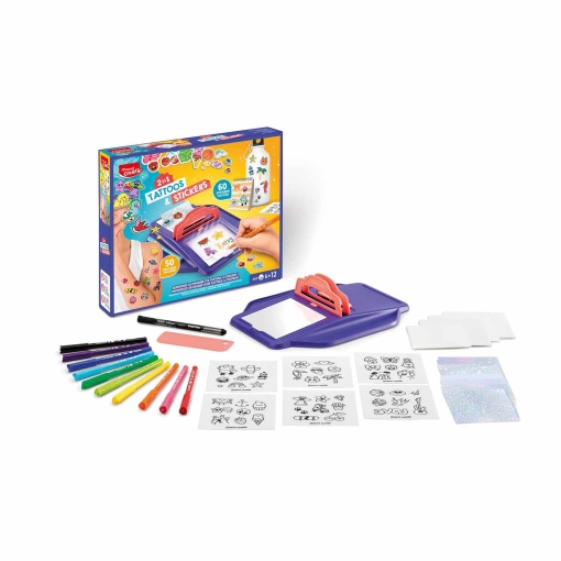 Fábrica de tatuagens e autocolantes maped creativ