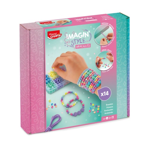 Imagin' Style pulseiras Bubble maped creativ