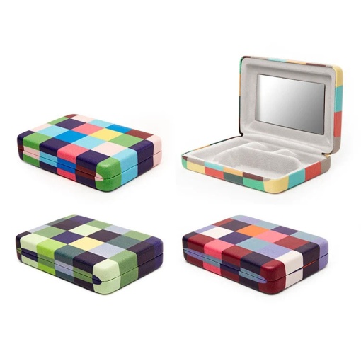 Kikkerland portable jewelry box, assorted.