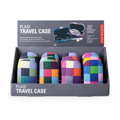 Kikkerland Inkerie Assorted Travel Case
