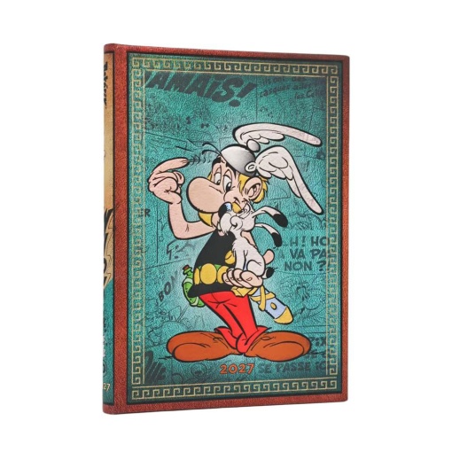 Agenda semanal 125x175mm 2027 Paperblanks Midi The Adventures of Asterix