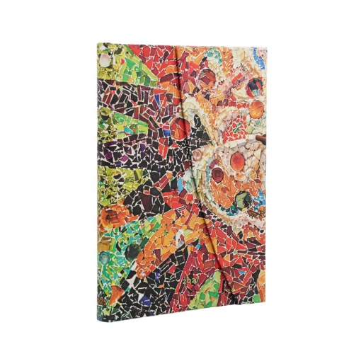 Weekly agenda 125x175mm 2027 Paperblanks Midi Gaudi's Mosaics
