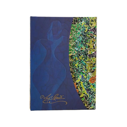 Weekly agenda 125x175mm 2027 Paperblanks Midi Gaudi's Mosaics