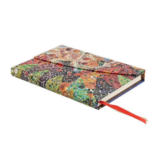 Weekly agenda 125x175mm 2027 Paperblanks Midi Gaudi's Mosaics