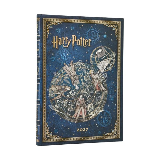 Agenda semanal 125x175mm 2027 Paperblanks Midi Harry Potter Collection