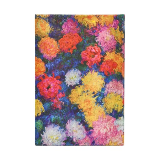 Agenda semanal A5 2027 Paperblanks Maxi Monet's Chrysanthemums