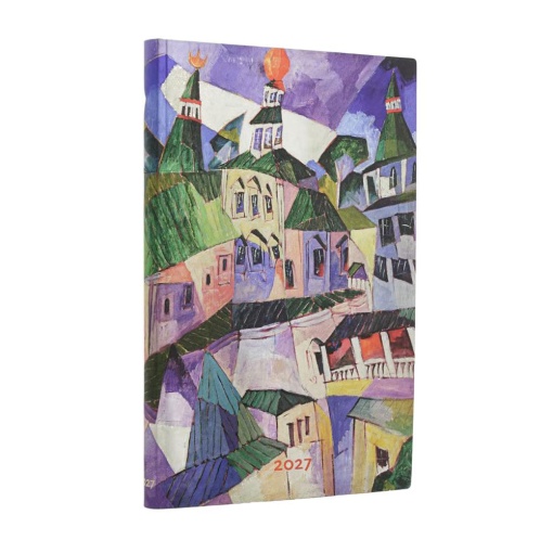 Agenda semanal A5 2027 Paperblanks Maxi Lentulov's Cityscapes