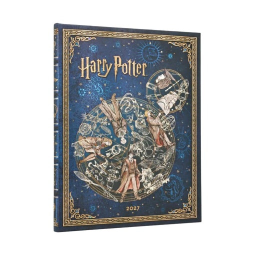Agenda semanal 175x225mm 2027 Paperblanks Ultra Harry Potter Collection