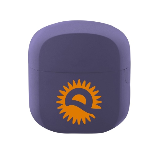 TNB Zip 2 5.3 Bluetooth Headphones with Purple Charging Case