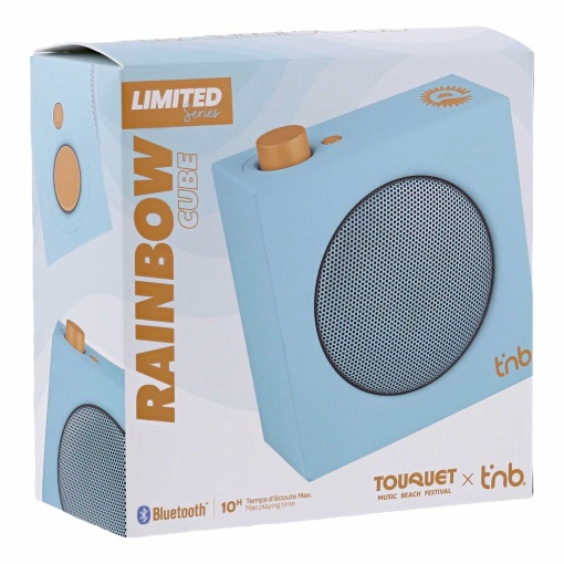 Bluetooth speaker + radio Tnb Rainbow Cube 5W Sky Blue