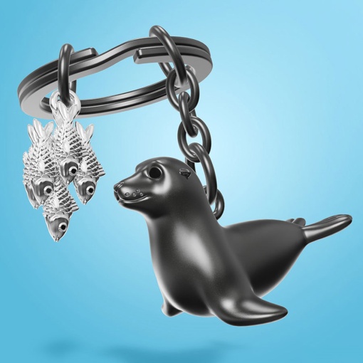 Porta-chaves Metalmorphose foca