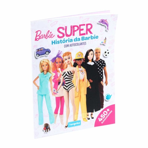 Super Barbie story with Europrice stickers.