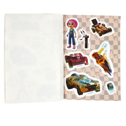 Hot Wheels Let's Race - +115 stickers - Ready, Set, Stick! Europrice