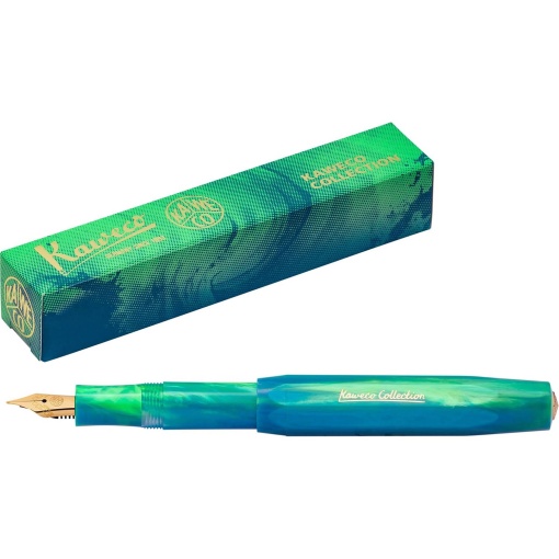 Kaweco Collection Marble Ocean EF fountain pen