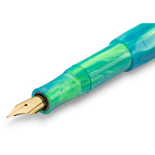 Kaweco Collection Marble Ocean F fountain pen