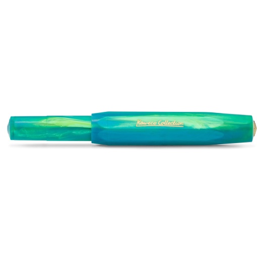 Kaweco Collection Marble Ocean F fountain pen