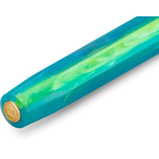 Kaweco Collection Marble Ocean F fountain pen