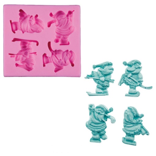 Molde de silicone Pai Natal Stafil blister