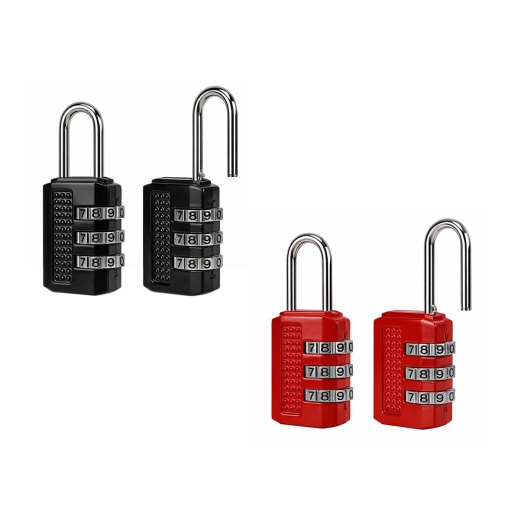 Cadeado com código 23x54mm sortido