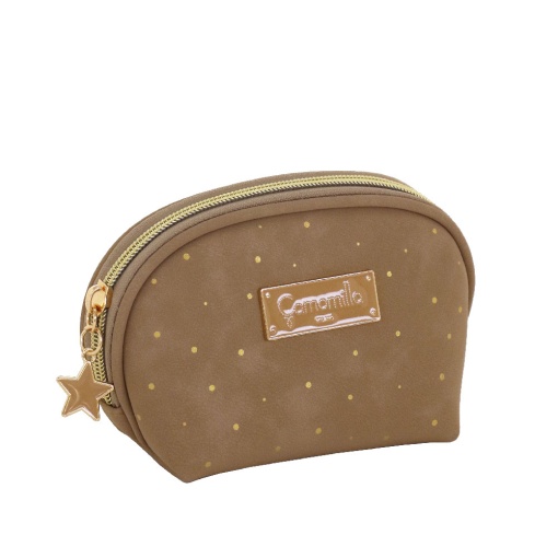Bolsa Camomilla Di Sogni dourado 10x16x7cm