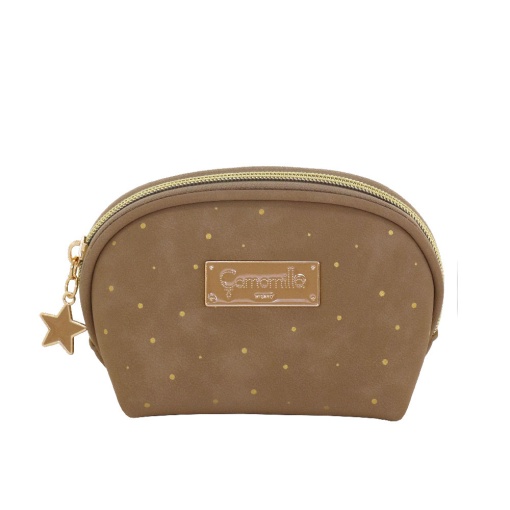 Bolsa Camomilla Di Sogni dourado 10x16x7cm