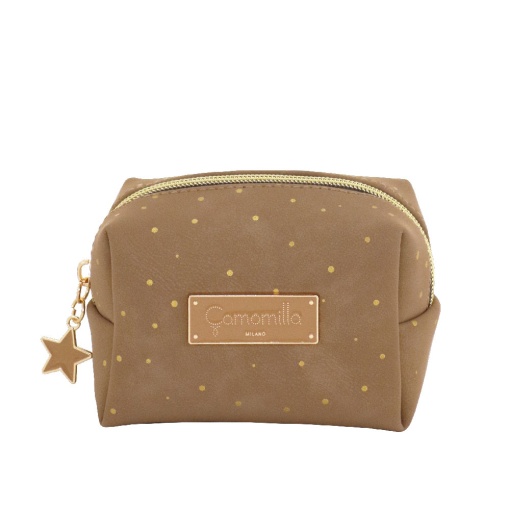 Bolsa Camomilla Di Sogni dourado 9x12x7cm