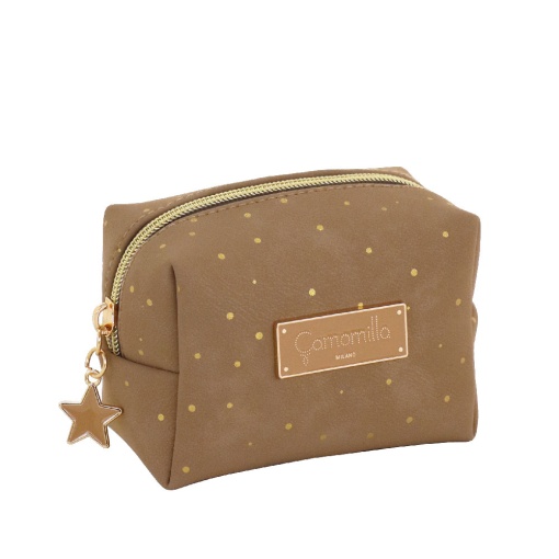 Bolsa Camomilla Di Sogni dourado 9x12x7cm