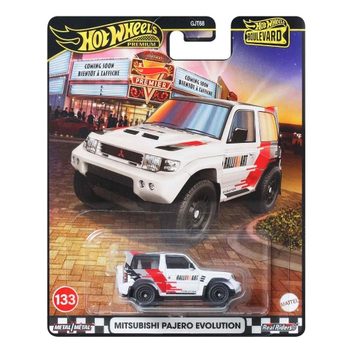 Hot Wheels Premium Boulevard Mitsubishi Pajero Evolution Mattel GJT68/JBL26